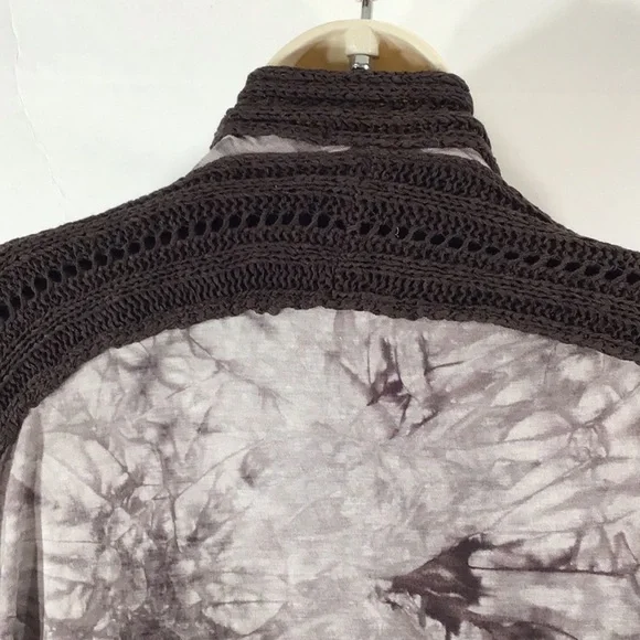 Papermoon sleeveless boho cardigan kimono L NWT - Picture 7 of 14